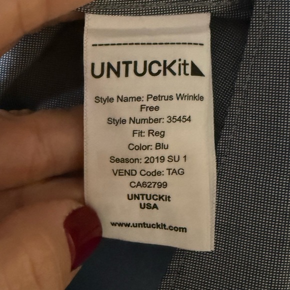 Untuckit button down shirt • Men’s XXL - Picture 5 of 6